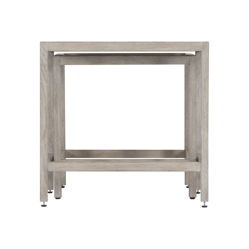 Albion Solid Wood Tray Top Nesting Tables