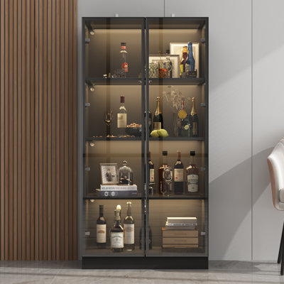 Vitrine lumineuse 2 portes Camilly