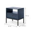 Craigarogan 53.6cm W Manufactured Wood Bedside Table-71062533