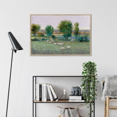 Field Of Sheep I by Timothy O' Toole - Painting