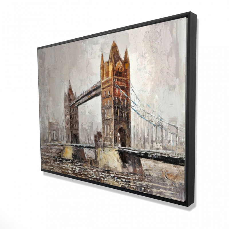 London Tower Bridge Print On Canvas