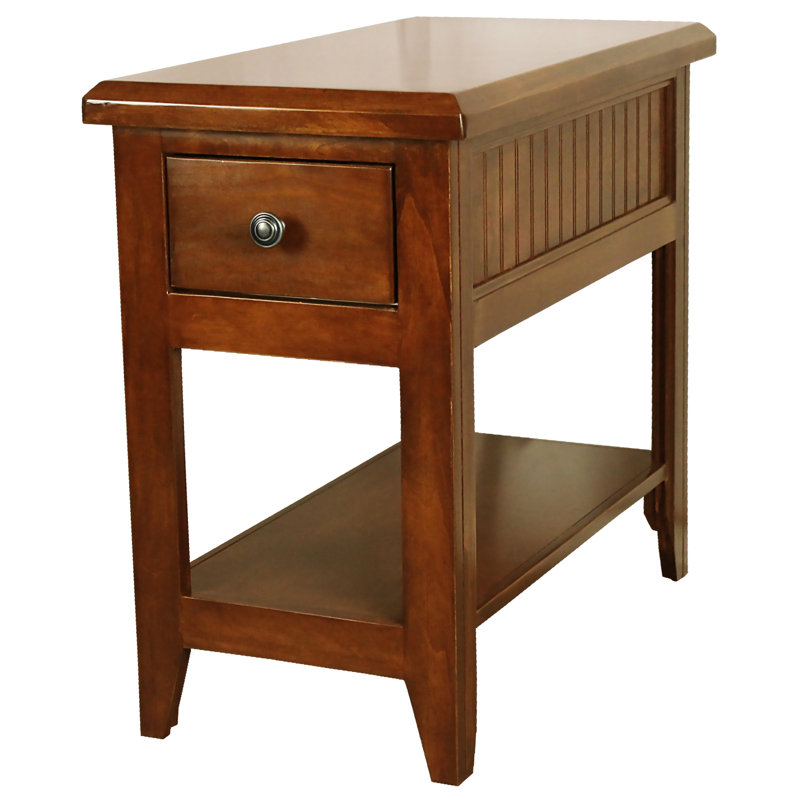 Table de bout Vesper, Doré havane