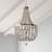 Dumas 3-Light Wood Bead Chandelier - Weathered White-320770543