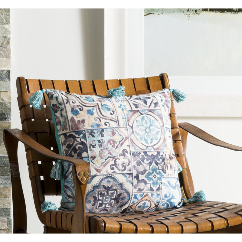 Branda Tassels Throw Pillow