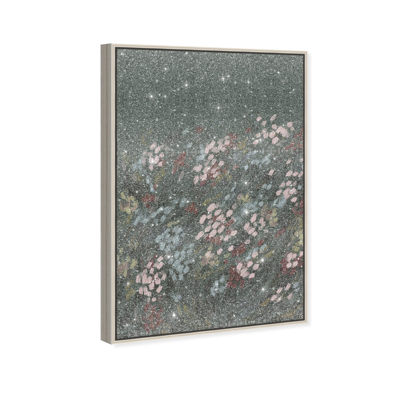 Subtle Movement Print by Oliver Gal, 31"H x 46"W, Silver Floater Frame