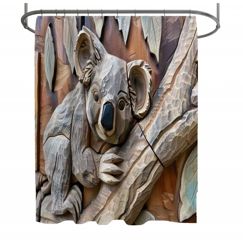 Aquaria Shower Curtain, 93" H x 70" W