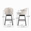 Tabouret de bar pivotant à 360 degrés