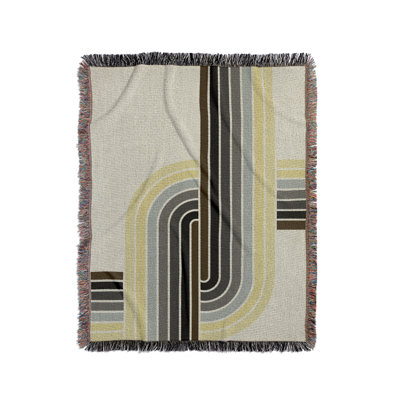Merna Cotton Blend Blanket Throw