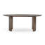 Oval Solid Wood Dining Table