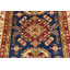 Tapis en laine beige/bleu 4 pi 10 po x 6 pi 4 po one-of-kind à la main noué la Alayna