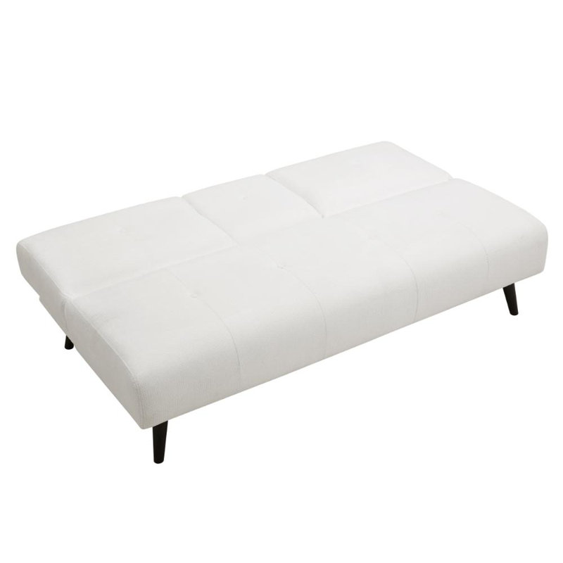 Hunter 3 Seater Linen Blend Sofa Bed, Cream