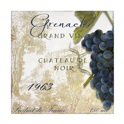 Art sur toile Sasha Grand Vin Grenache