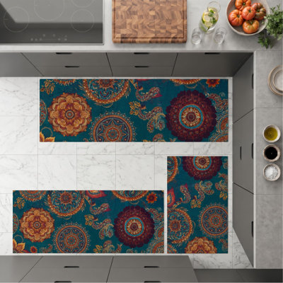 Tapis de cuisine Mandala