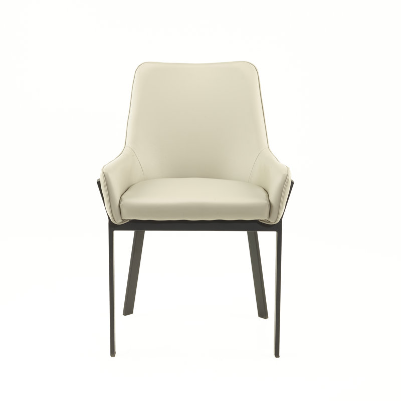 Heidi 49cm H Upholstered Armchair, Grey