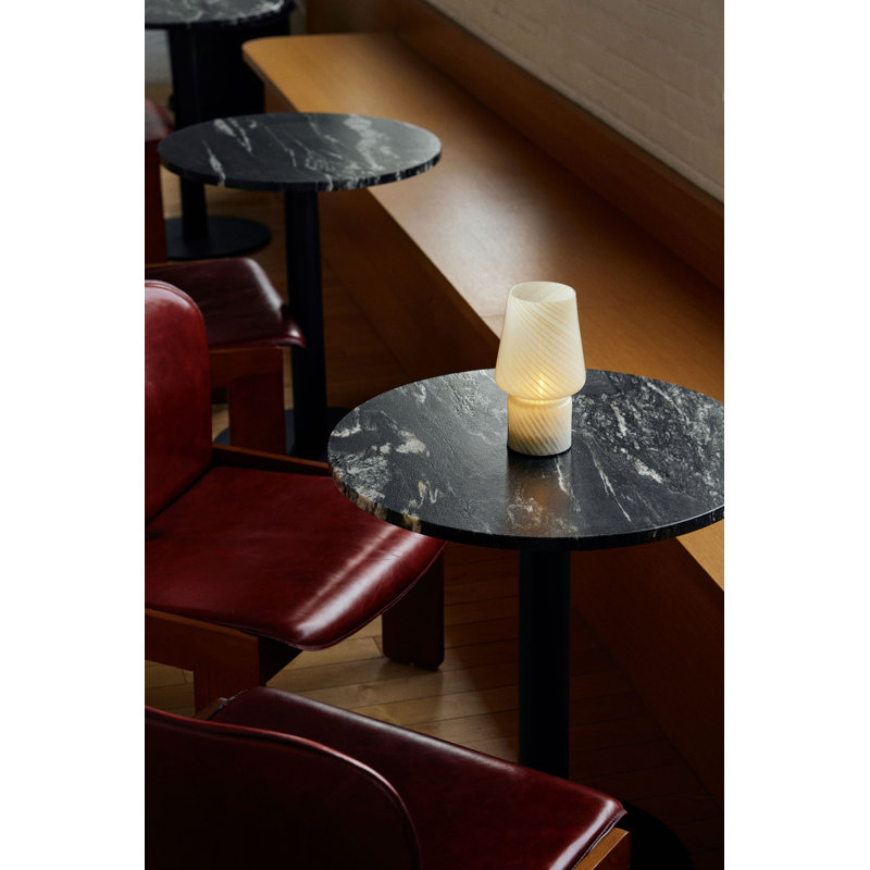 Portable Glass Mushroom Lamp, Butter