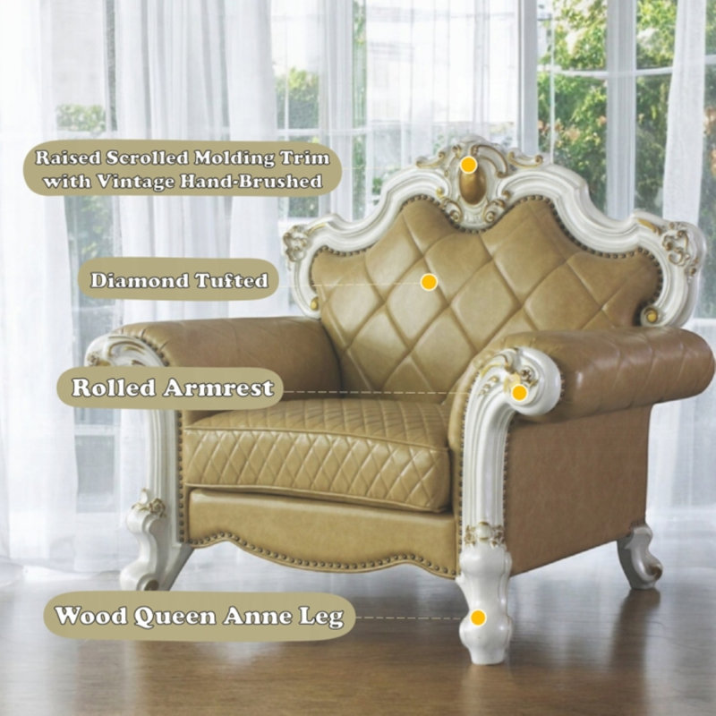 Fauteuil picard avec coussin
