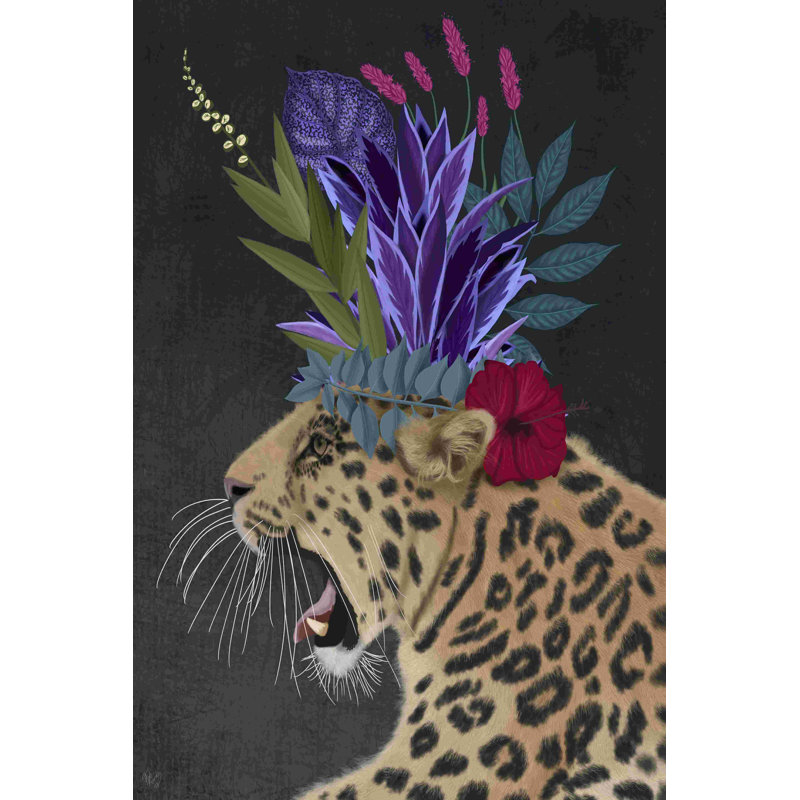 Hot House Leopard 2, H 18 po x l 12 po