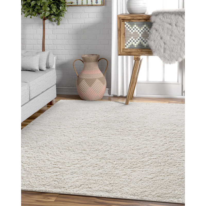 Madison Shag Solid Colour Area Rug, Rectangle 160 x 220cm
