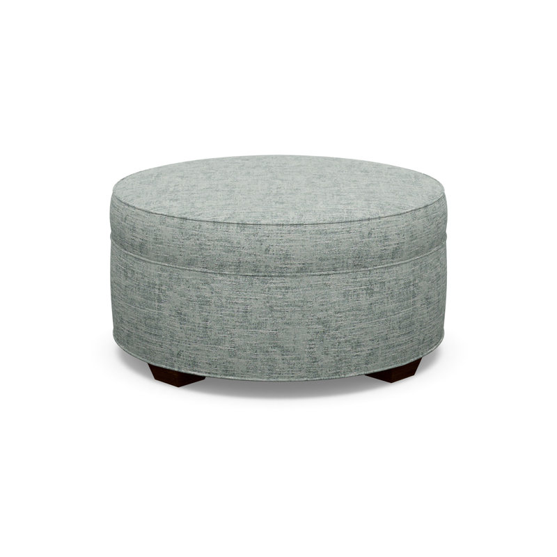 Round Ottoman, 9637-49, Walnut