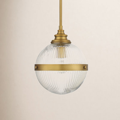 Ker Single Light Glass Dimmable Pendant