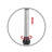 18" Oscillating Stand Fan, Remote Control, Black