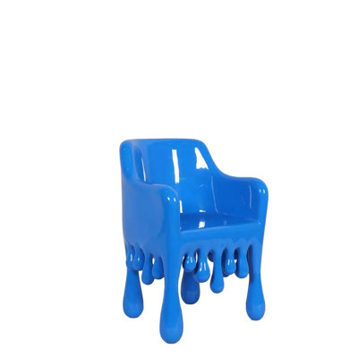 Melting Chair Dripping Statue