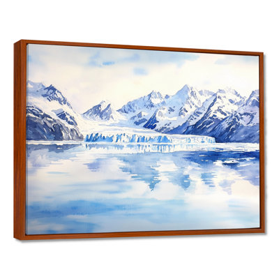 Glacial Grandeur, peinture en Alaska I - décoration murale en Alaska