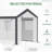10 Ft. W x 6.5 Ft. D Greenhouse