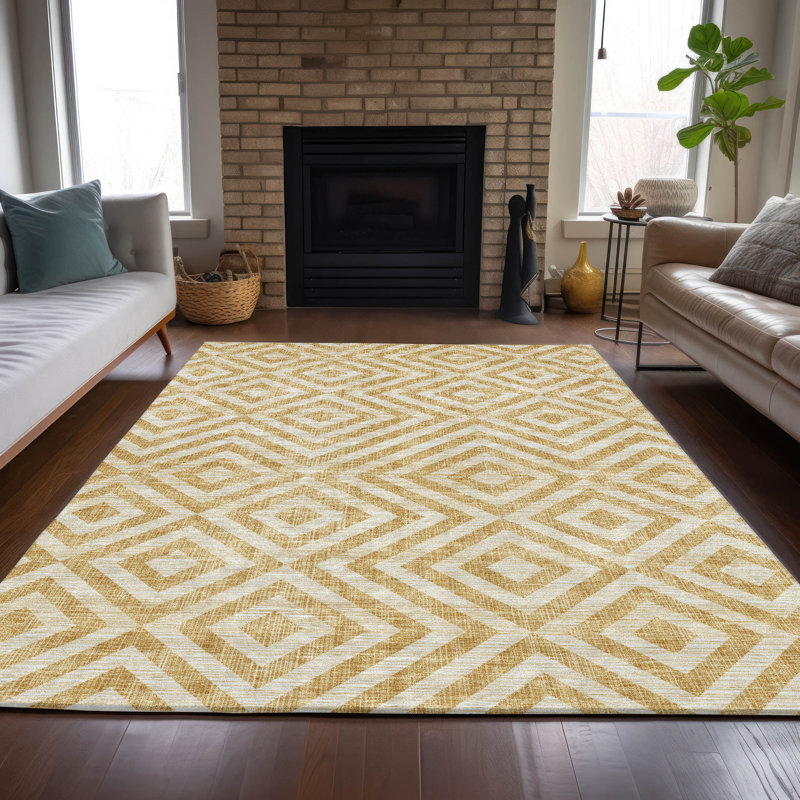 Tapis intérieur / extérieur Fairhaven avec envers antidérapant, Rectangle 5 pi x 7 pi 6 po