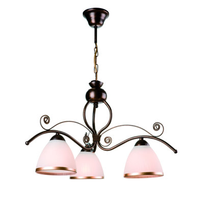 Zella 3 - Light Shaded Chandelier