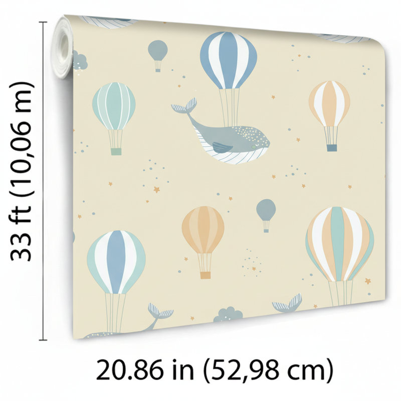 Celestial Sea Wallpaper, Yellow
