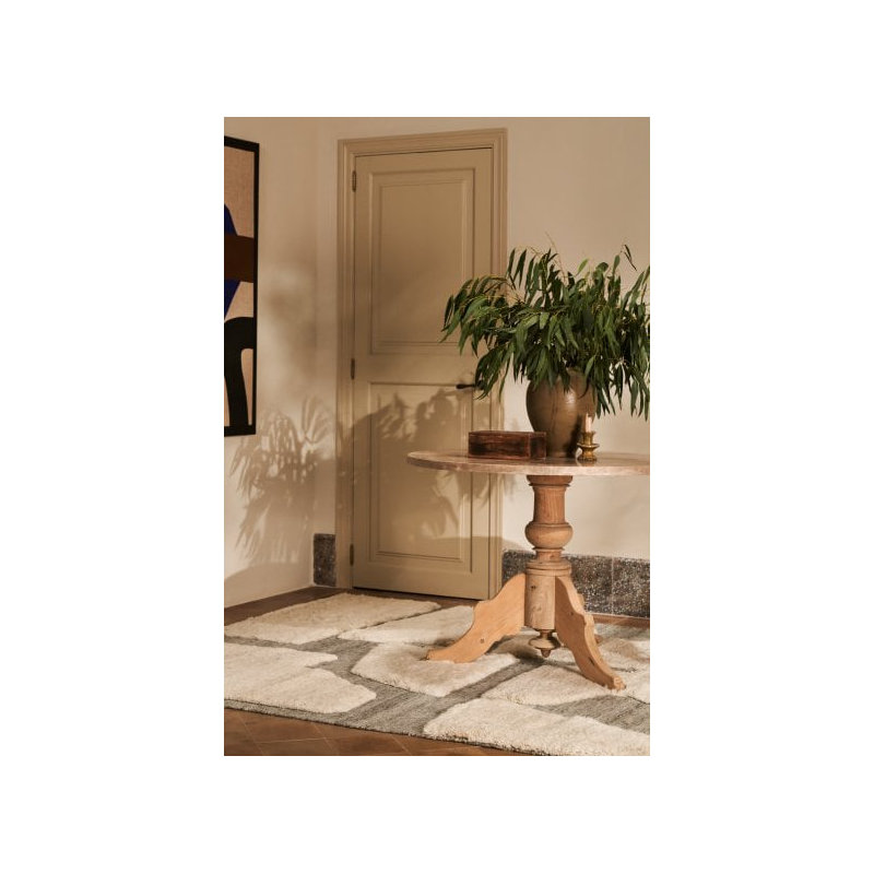 Fossil Ash Area Rug, Rectangle 6' x 9'