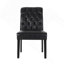 Ensemble de 2 chaises touffetées à roulettes-869915218
