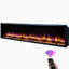 New Hawnby Inset Electric Fire, Wi-Fi, Alexa, Remote, Multi-Colour Flame & Log Bed, 1-2kW-134515137