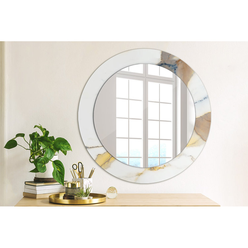 Huldar Glass Flat Wall Mirror