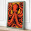 Dynamic Octopus Graphic - Wrapped Canvas-1595626227-1595626236