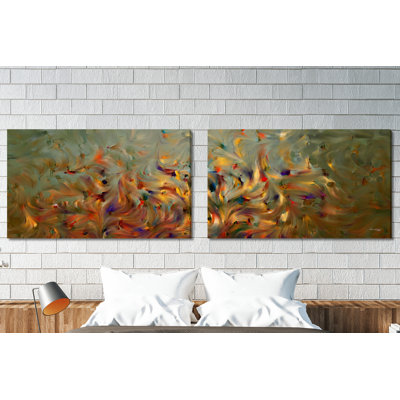 " Faith, Not Emotion 2 Corinthians 5:7 " 2 Piece Art Graphic Art Print