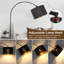 Lampe sur pied arquée 71 po Kyir