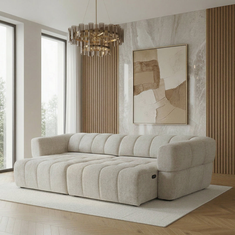 Canapé coulissant moderne avec sièges extensibles Romeoville