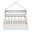 Lit maison avec tablette de rangement-686930257