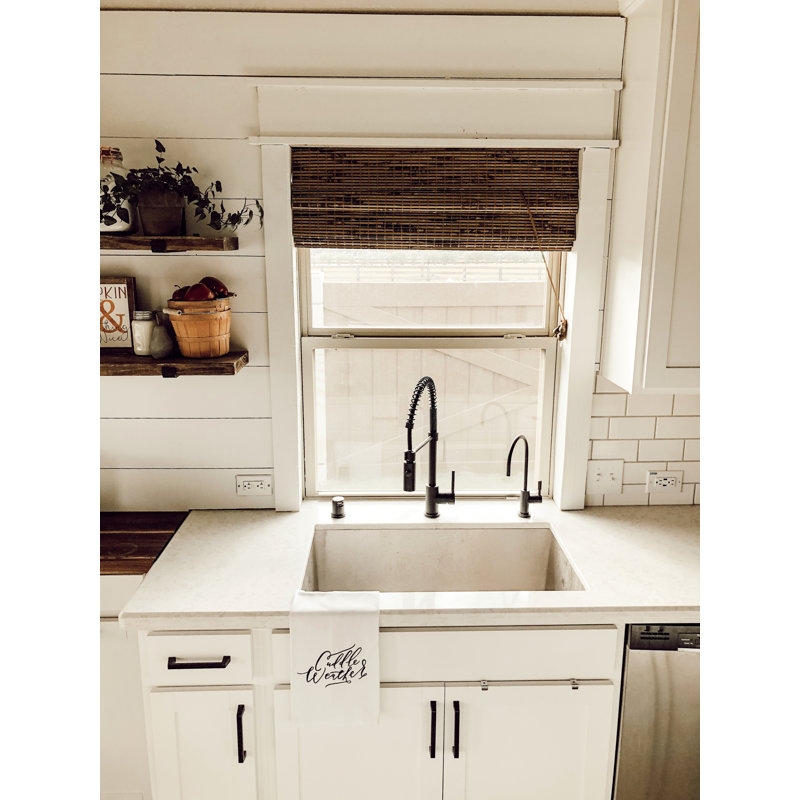 Kingston Brass Concord Single-Handle 1-Hole Deck Mount Water Filtration Faucet, Matte Black