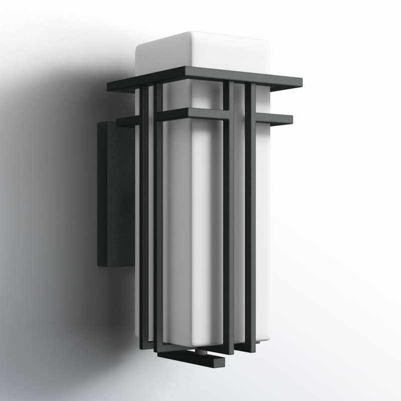 Driden Glass Wall Light, 14.5" H x 6.5" W x 8.25" D