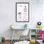 Cadre flottant Elephant & Big Ben London, design par Carla Daly-402040973-402040979
