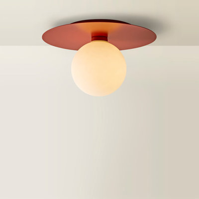Demetro Glass Flush Mount