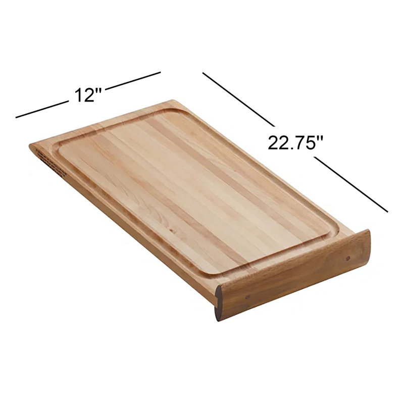 Planche à découper en bois franc 22-3/4 po x 12 po kohler