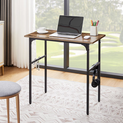 Bureau d'écriture pour ordinateur avec 4 crochets Branshed