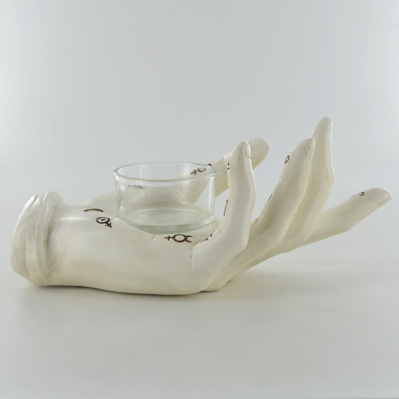 Gregg Resin Tabletop Tealight Holder