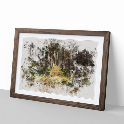 Green Forest Vol.6 - Picture Frame Graphic Art