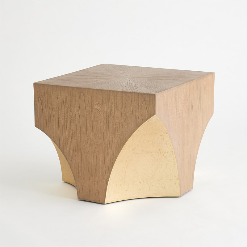 Arches Solid Wood End Table