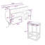 Ensemble d'îlot de cuisine avec rangement Adda-1016860030